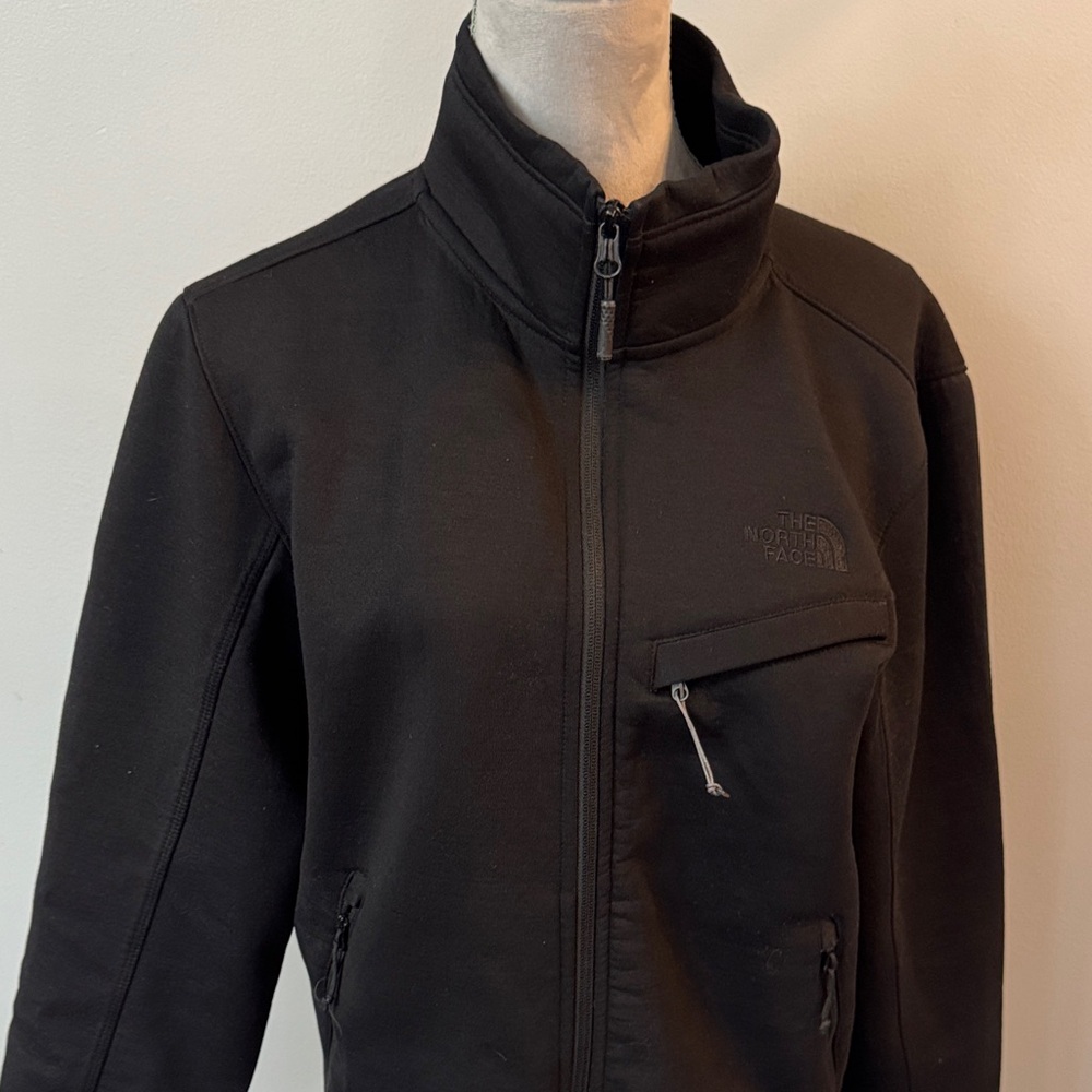 The North Face Black Zip-Up Fleece Jacket M - Picture 3 of 12